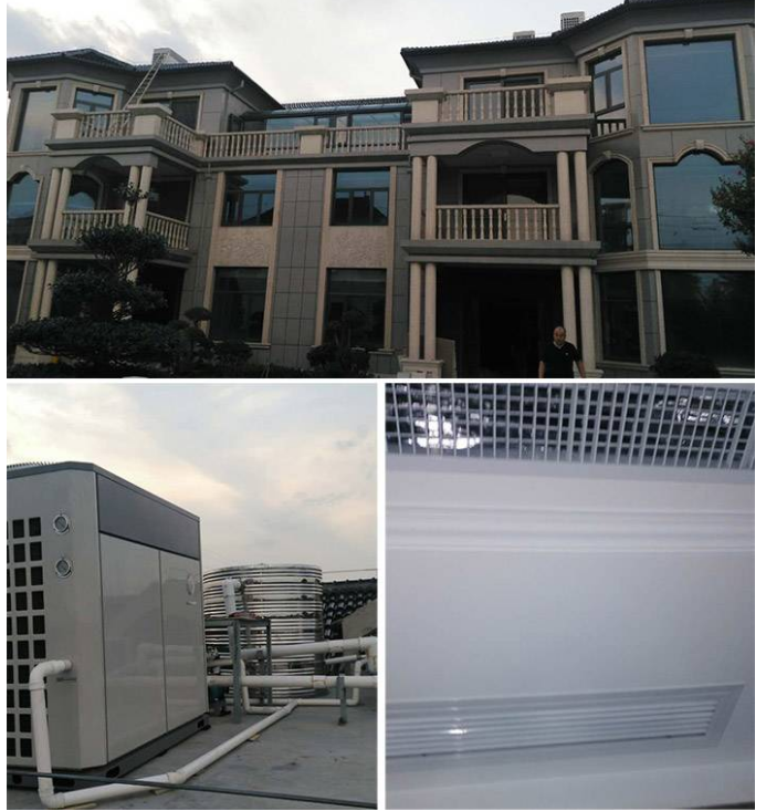 給別墅供暖，土豪們都選擇空氣能熱泵！